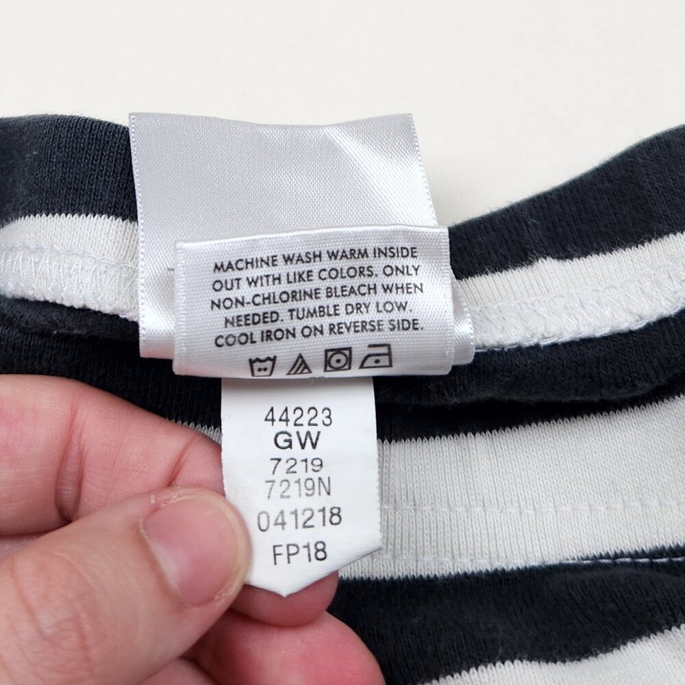 Hanna Andersson Disney Blue White Striped Pajama Pants sz US 10 140cm - Picture 7 of 7